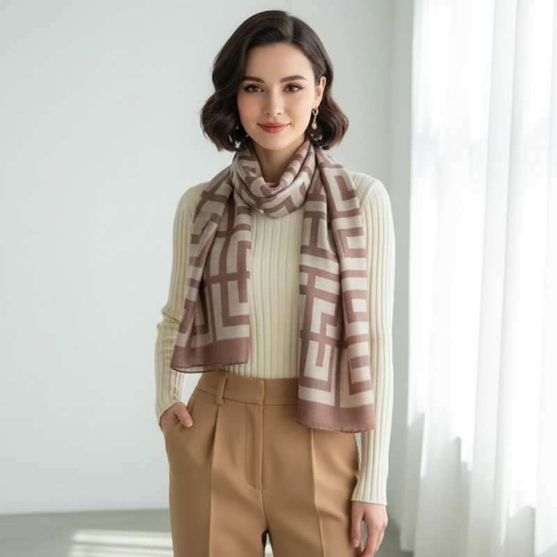 Damenschal – Leichter, weicher, modischer Schal / Umschlagtuch für alle Jahreszeiten