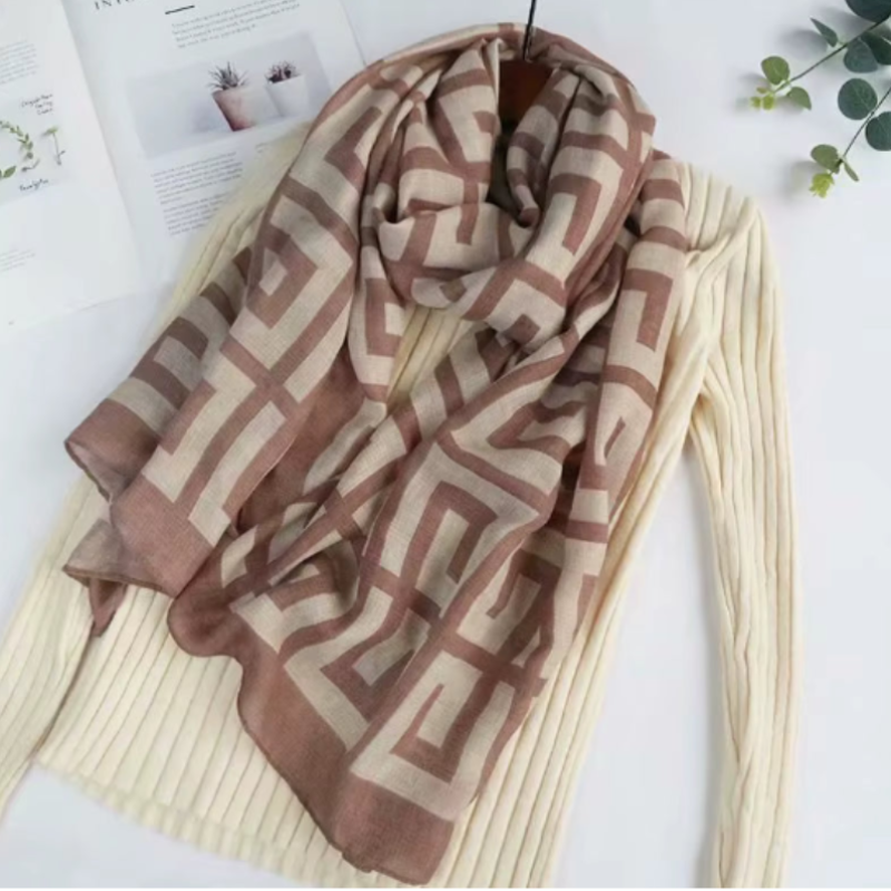 Damenschal – Leichter, weicher, modischer Schal / Umschlagtuch für alle Jahreszeiten