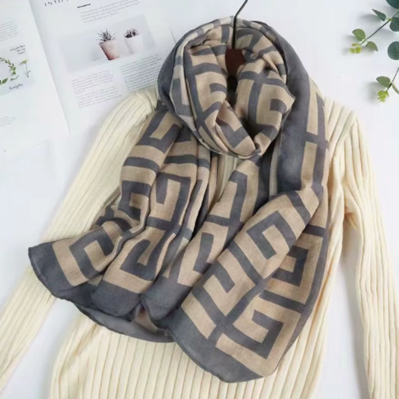 Damenschal – Leichter, weicher, modischer Schal / Umschlagtuch für alle Jahreszeiten